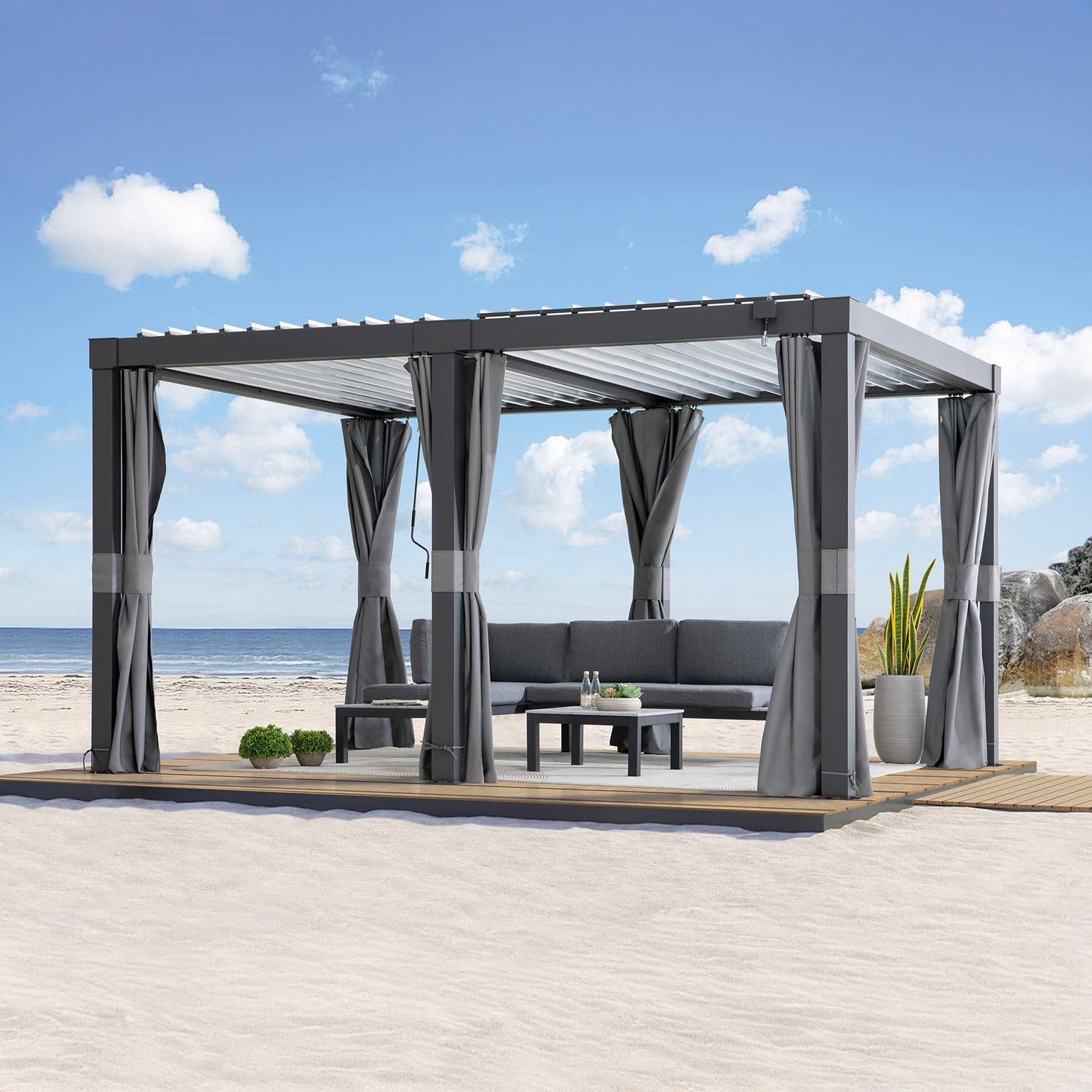 Pergola_pavėsinė_pilka